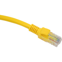 Патч-корд Cablexpert UTP кат.6, 1м, литой, многожильный жёлтый PP6U-1M/Y