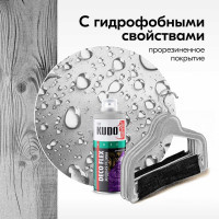 Краска для декоративных работ KUDO DECO FLEX жидкая резина серебро KU-5335