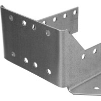 Раскрытая опора бруса СИБРТЕХ, 2 мм OBR R-100х140х76 мм, цинк, 46533