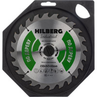 Диск пильный Hilberg Industrial Дерево 230x30x24Т HW230