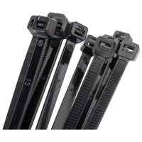 Кабельные стяжки Airline хомуты 60 шт набор: 2,5х100 мм - 20 шт; 3,6х150 мм - 20 шт; 3,6х200 мм - 20 шт ACT-NK-31