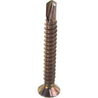 Оконный саморез Метизный двор 3,9x32 сверло, желтый, 12 шт. 4690441000453