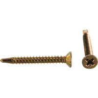 Оконный саморез Метизный двор 3,9x32 сверло, желтый, 12 шт. 4690441000453