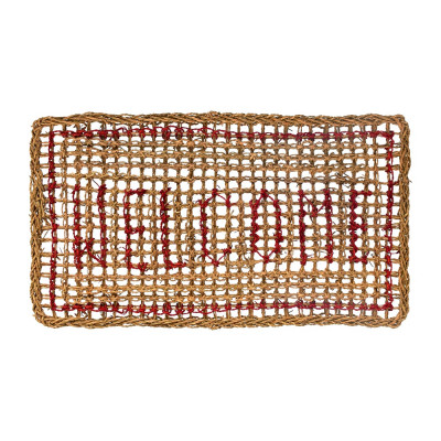 Циновка VORTEX Welcome, 35х60 см, прямоугольная, 20 24054