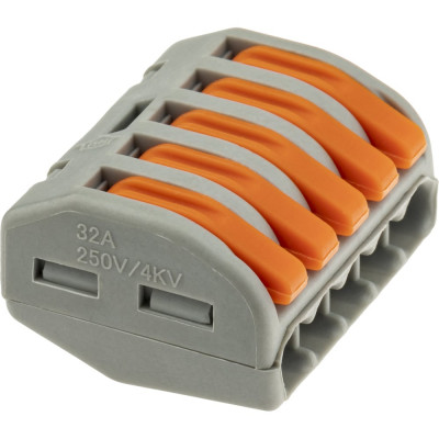 Соединительные монтажные клеммы duwi с рычажком СМК 222-415 0.08-4 кв. мм 50 шт. 26659 4