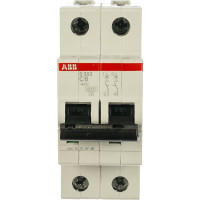Автоматический двухполюсный выключатель ABB 6А С S202 6кА 2CDS252001R0064