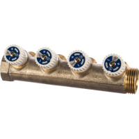 Распределительный коллектор STOUT 1, 4 отвода 1/2 SMB 6851 011204 RG008SFVPQCLS7
