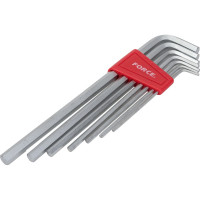 Набор дюймовых Г-образных длинных шестигранников 7 предметов FORCE 5072XLS