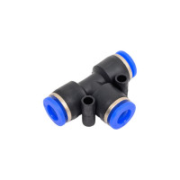 Фитинг T-образный 6 мм для пластиковых трубок ROCKFORCE RF-SPE06(2170)