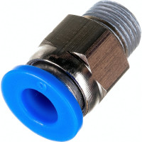 Фитинг для пластиковых трубок (6 мм; 1/4М) ROCKFORCE RF-SPC06-02(2090)