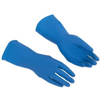 Многоцелевые латексные перчатки Vileda Professional, синий, M (ст. арт. 100753) 174353