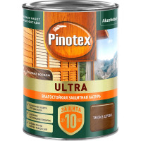 Влагостойкая защитная лазурь для древесины PINOTEX ULTRA NW (тик; 0,9 л) 5803749