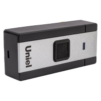 Беспроводной звонок Uniel UDB-015W-R1T1-36S-100M-WH/BL 36 мелодий UL-00006434