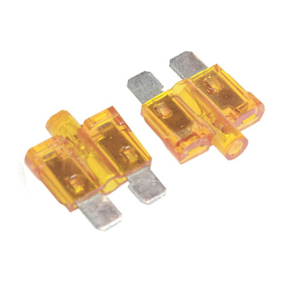 Предохранитель MEDIUM стандарт с индикатором Nord-Yada 5A 19,1x5,1мм, h18,8 W270-1 2шт в упаковке 901779
