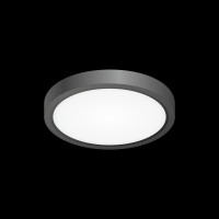 Накладной светильник Citilux Бейсик, черный LED 12Wх4000K CL738121N
