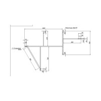 Каркас сварной для ванны Aquanet JAMAICA 160х100 L/R 00242133