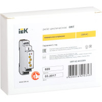 Циклическое реле IEK ORT 2 контакта 230В AС ORT-S2-AC230V