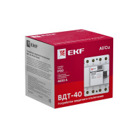 Устройство защитного отключения EKF, УЗО 4P 25А/30мА Basic elcb-4-25-30e-sim