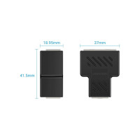 Сплиттер Vention RJ45 F / 2хRJ45 F 8p8c 2шт. IPSB0