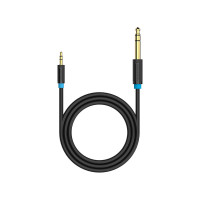 Аудио кабель Vention Jack 6,5 mm M/ 3,5 M - 1,5м BABBG