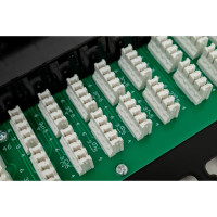 Телефонная патч-панель 19 , 50 портов RJ-45, категория 3, 1U, TWT-PP50TEL45