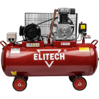 Компрессор Elitech КПР 100/550/3.0 (550 л/мин, 3кВт, 100л) 198651