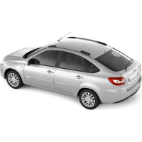 Рейлинги PT Group Серебристый муар Комфорт LADA Granta Лифтбек 2014- 01910601 LGR551603