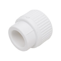 Комбинированная муфта Blue Ocean полипропиленовая, ВР - 25x3/4 PPRF/IA(W)-25х3/4"