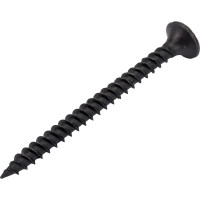 Саморез BOHRER вес 3,5х45 гипс металл, частый шаг резьбы, оксид. 1кг SWGM-3,5х45-1