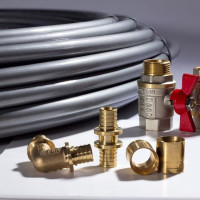 Труба для тёплого пола ДТРД PEX-B D20х2,0 мм 200м из сшитого полиэтилена PEX-в20200Д