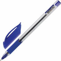 Ручка BRAUBERG шариковая масляная с грипом Extra Glide GT СИНЯЯ трехгран 0,7 мм, линия 0,35 мм 12 шт 142681
