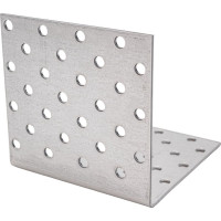 Крепежный равносторонний перфорированный уголок СВК 80x80x80 толщина 1,8 мм SVK-PFL80808018 Н0000026041