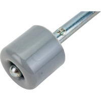 Дверной забивной ограничитель Левша 220 мм, серый У4-9563.Сер