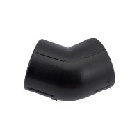 Угол Blue Ocean полипропиленовый 25x45 градусов UV-pro с защитой от ультрафиолета черный PPRF/45E-UV(Bk)-25