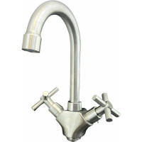 Смеситель для кухни OUTE из нержавеющей стали SUS304 двуручковый T45101