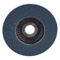 Круг лепестковый торцевой КЛТ1 125x22.2 мм, 38А, Р180, №6, циркониевый SA28004H CNIC 53723