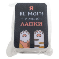 Губка для мытья посуды Рыжий кот KS-02, 9x6х3 см 104455