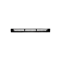 Модульная патч-панель SUPRLAN для Keystone Jack 19", под 24 модуля, UTP, 1U 10-0401