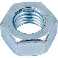 Гайка МЕТАЛЛСЕРВИС М12 DIN 934 цинк, 10 шт. 1240189