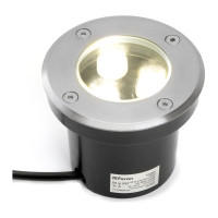 Светодиодный тротуарный светильник (грунтовый) FERON SP2801 ,3LED, 4000К,3W, AC12-24 100xH80mm,вн.диаметр:70mm, IP67 48345