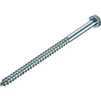 Сантехнический шуруп DIN571, 10x180 мм, 180 шт. Zitar 133357