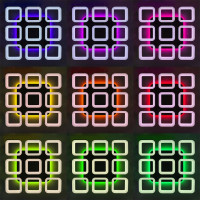 Умная люстра Citilux Паркер Смарт RGB Белая CL225A290E