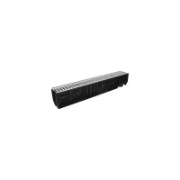 Лоток Ecoteck STANDART 100.175 h179 с решеткой стальной, кл. А15 46623