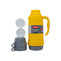 Термос со стеклянной колбой THERMOS 40-100 Yellow 1.0L 674012