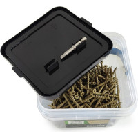 Саморезы для монтажа террас и фасадов Camo Deck Wood Screws 55x4,5 mm, C4, T20 350 шт., с антикоррозийным покрытием, арт. 55350C4