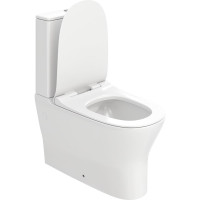 Напольный унитаз Teymi Ellie безободковый, сиденье микролифт T40801 ЦБ-00266660