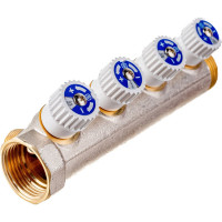 Распределительный коллектор STOUT 1, 4 отвода 1/2 SMB 6851 011204 RG008SFVPQCLS7