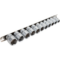Набор торцевых головок 6-гранных (8-19 мм; 3/8"; 11 шт.) ROCKFORCE RF-3111-5(3595)