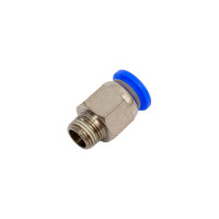 Фитинг для пластиковых трубок (8 мм; 1/8М) ROCKFORCE RF-SPC08-01(2096)