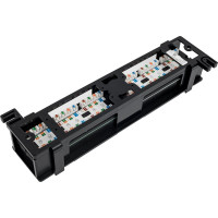 Настенная патч-панель ITK категории 6 UTP 12 портов IDC Dual PP12-C6U-D05